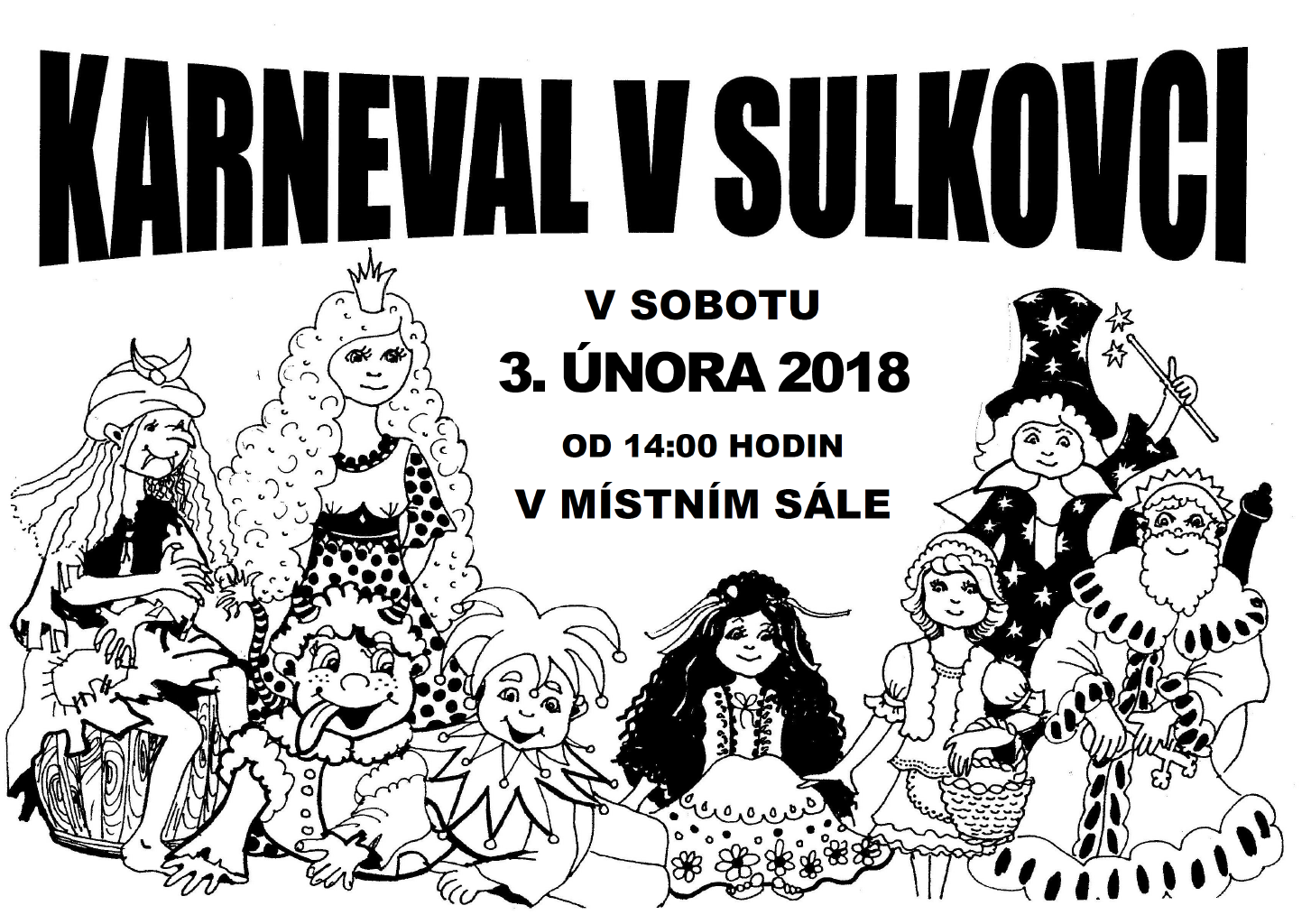 Karneval v Sulkovci 2018